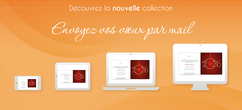 Envoyez vos vœux par mail
