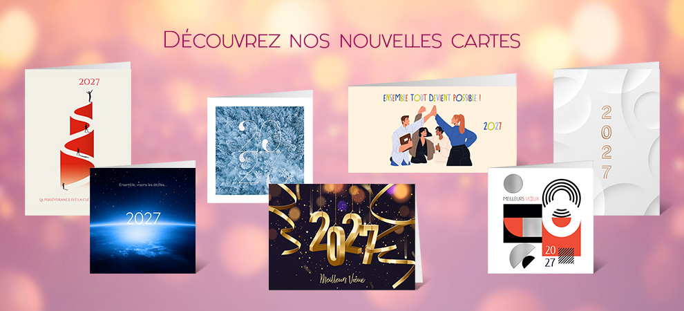 D&eacute;couvrez nos nouvelles cartes
