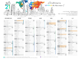 Calendrier de banque 2023 A4 - à personnaliser