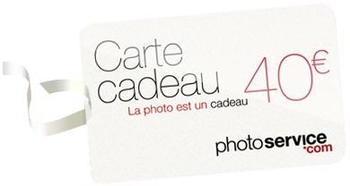 La carte cadeau photoservice.com