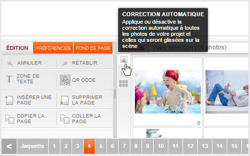 désactiver la correction automatique
