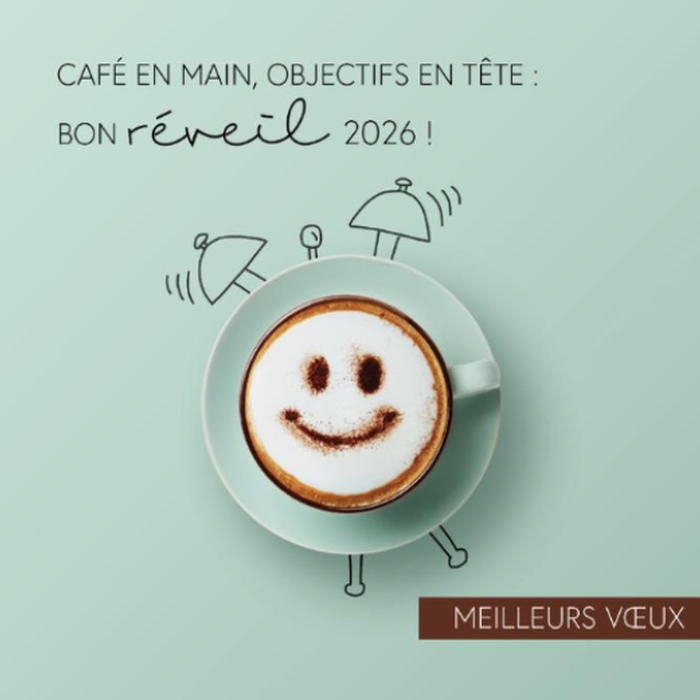 Carte de voeux 2026 - Réveil energie