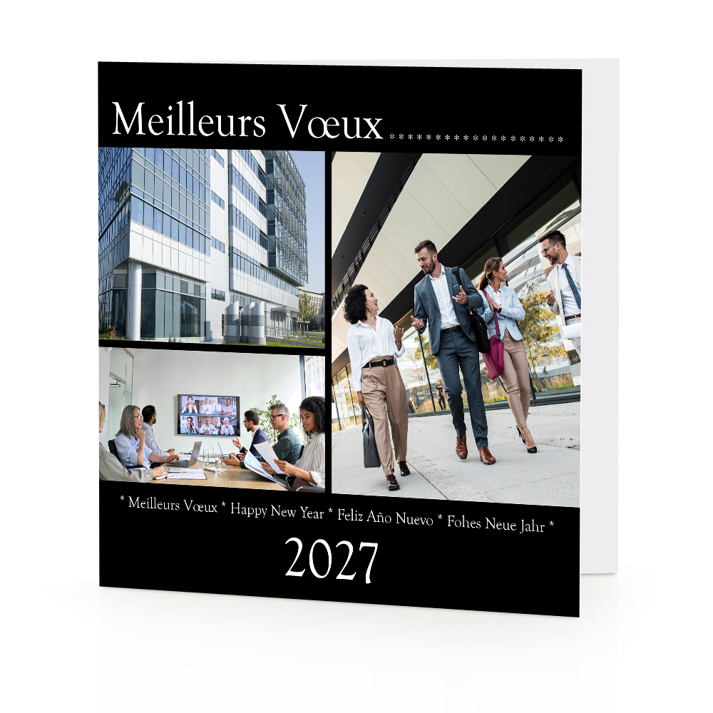 Carte de voeux 2026 - Avec Photo