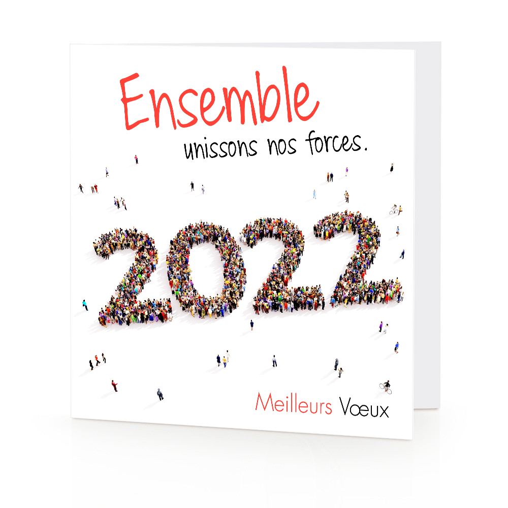 Carte de voeux 2022 - Ensemble