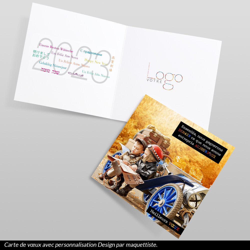 Carte de voeux 2023 - Gagner