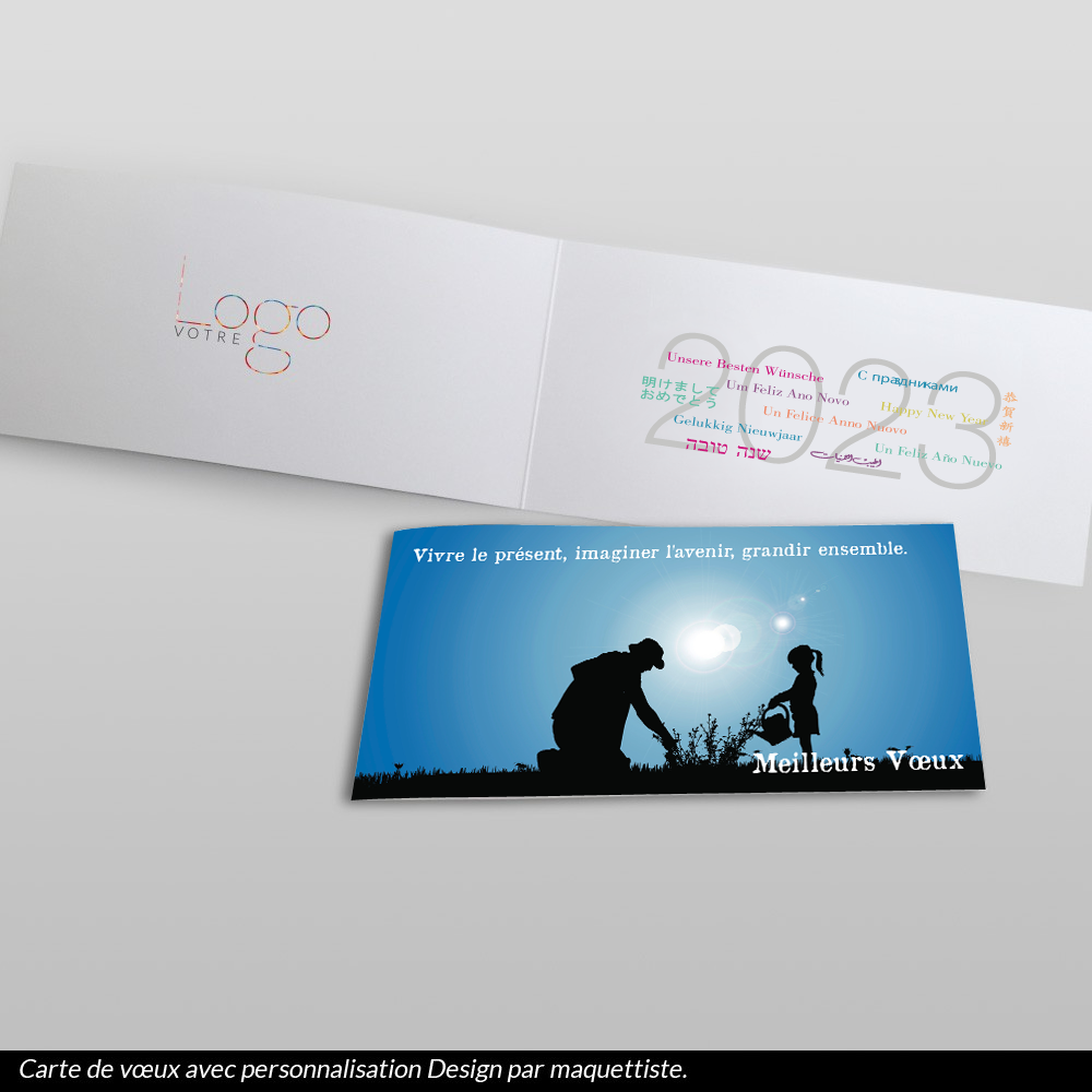 Carte de voeux 2023 - Imaginer l'Avenir