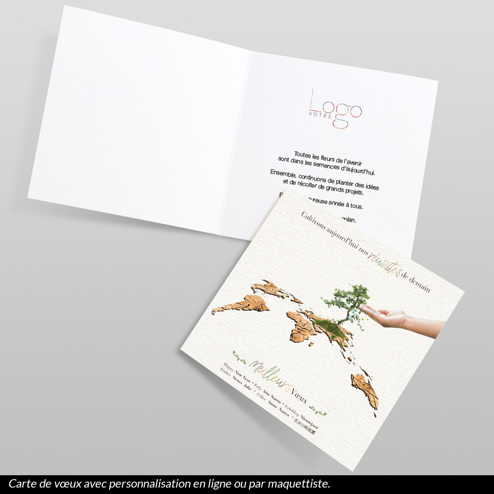 Carte de voeux 2023 - Cultiver