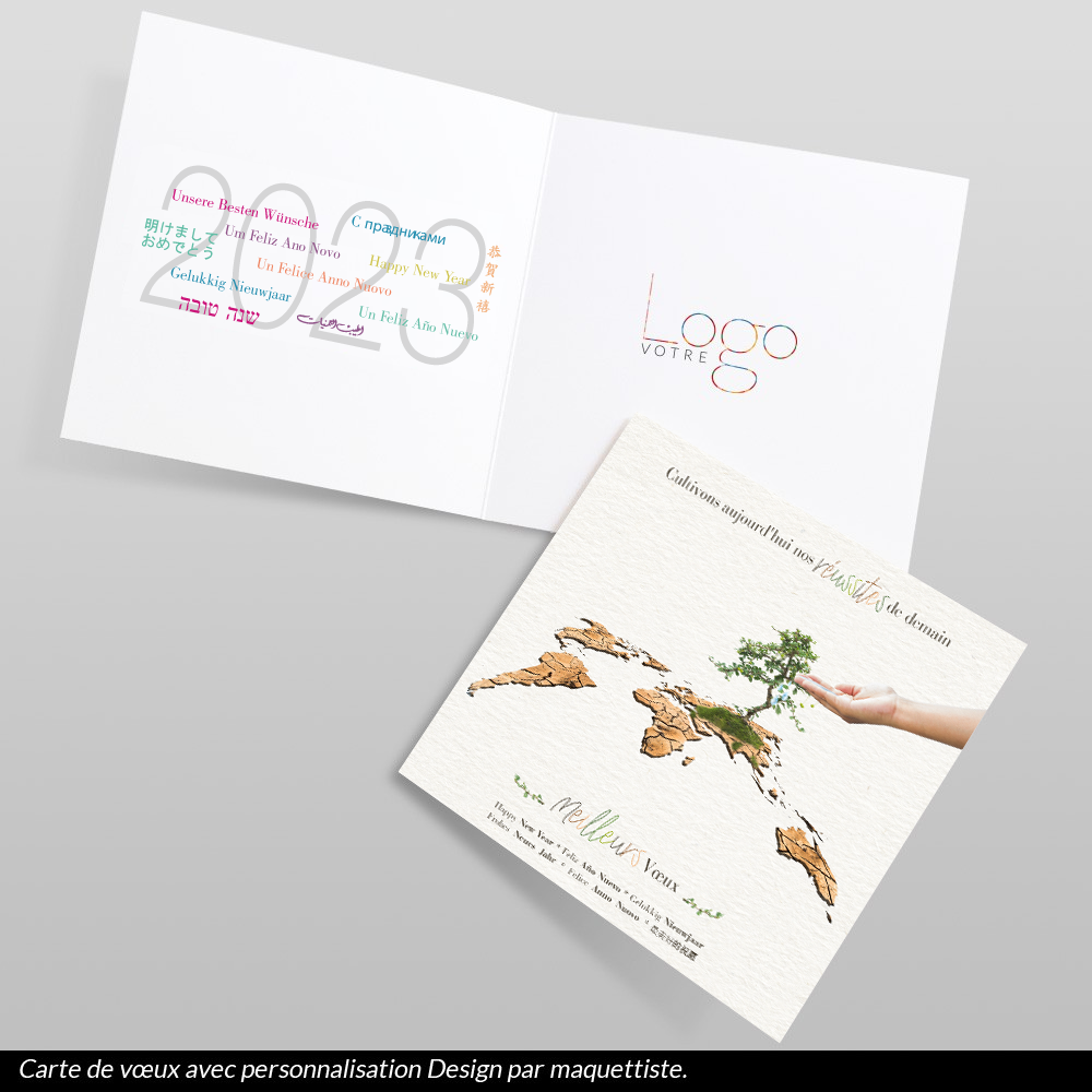Carte de voeux 2023 - Cultiver