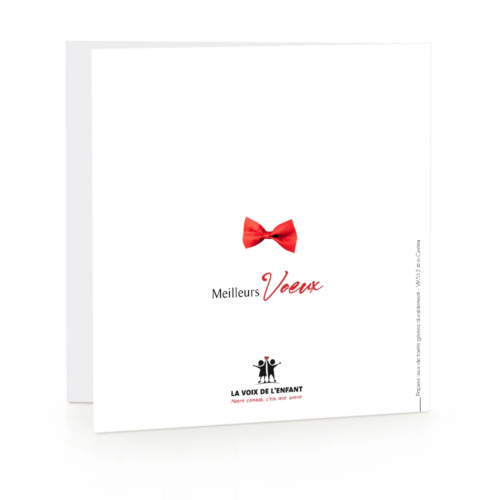 Carte de voeux 2023 - Nœud-papillon
