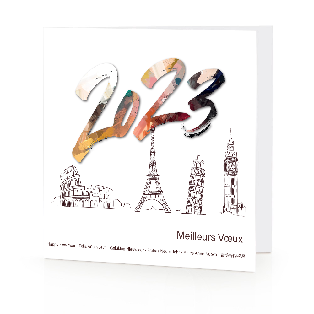 Carte de voeux 2023 - Brush