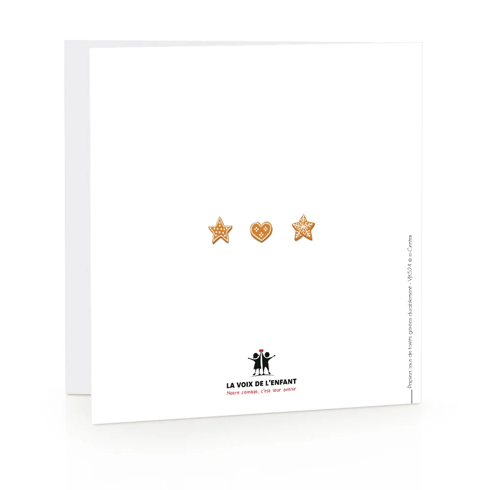 Carte de voeux 2023 - Biscuits