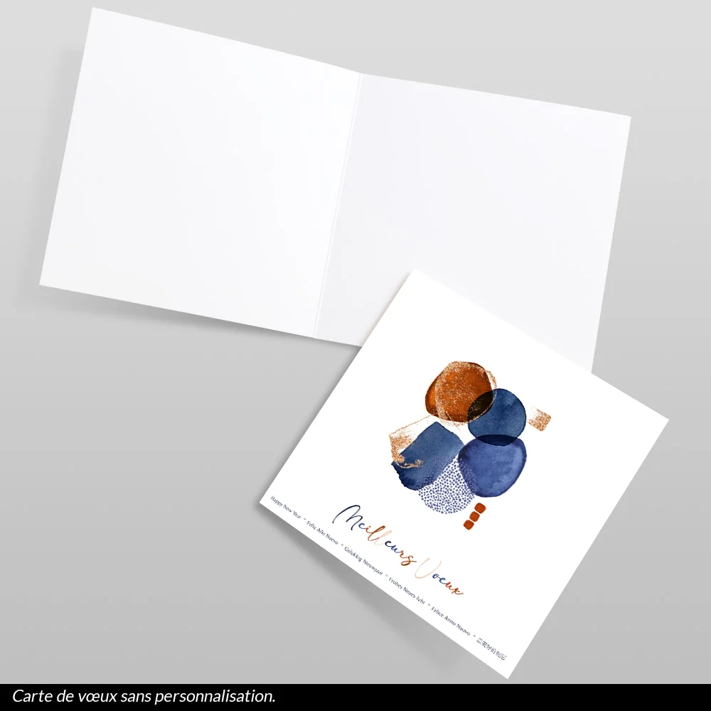 Carte de voeux 2023 - Abstrait