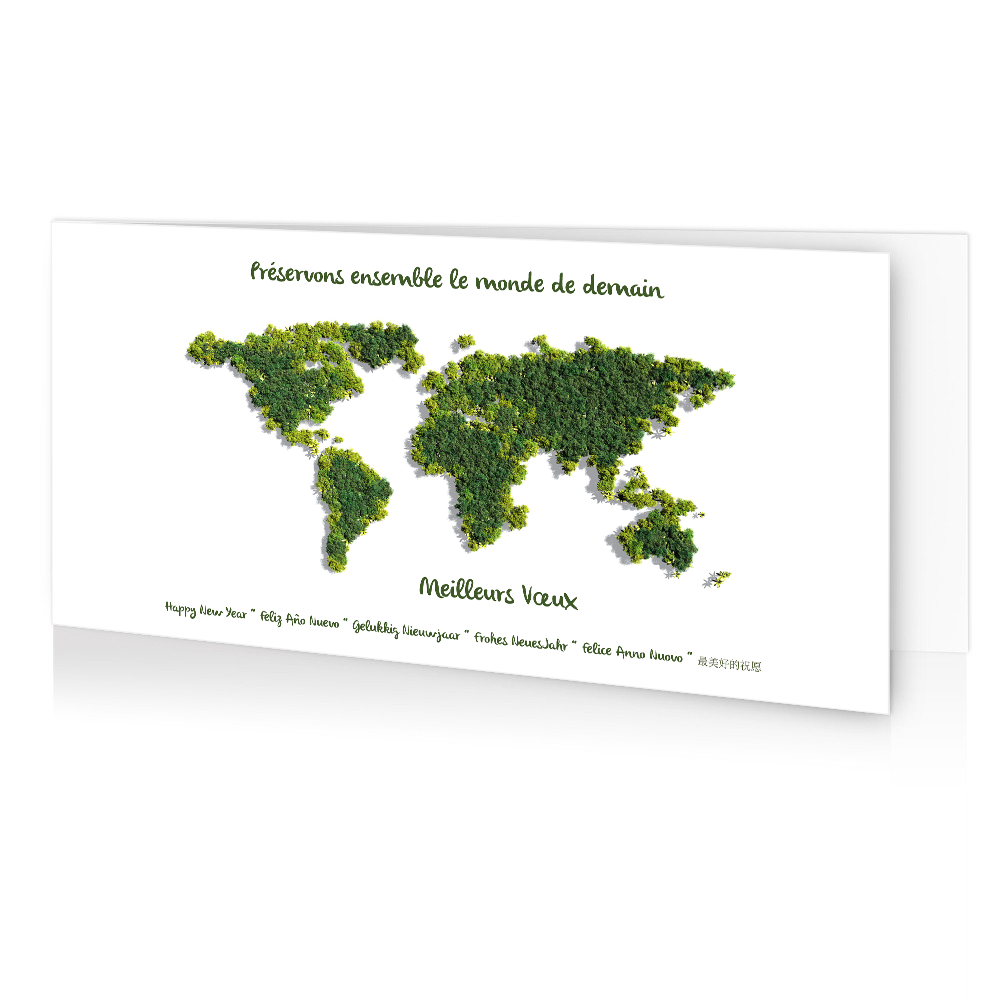 Carte de voeux 2023 - Forêts