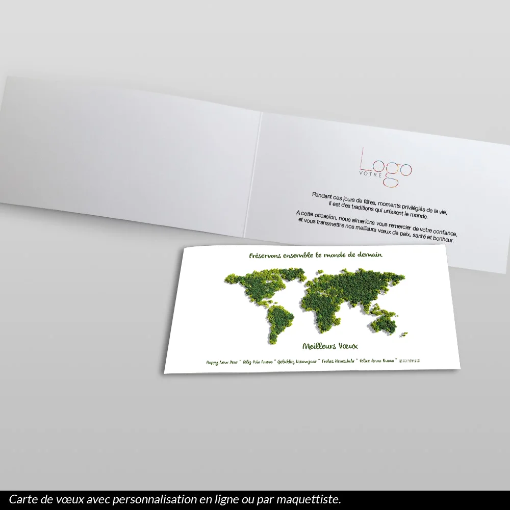 Carte de voeux 2023 - Forêts