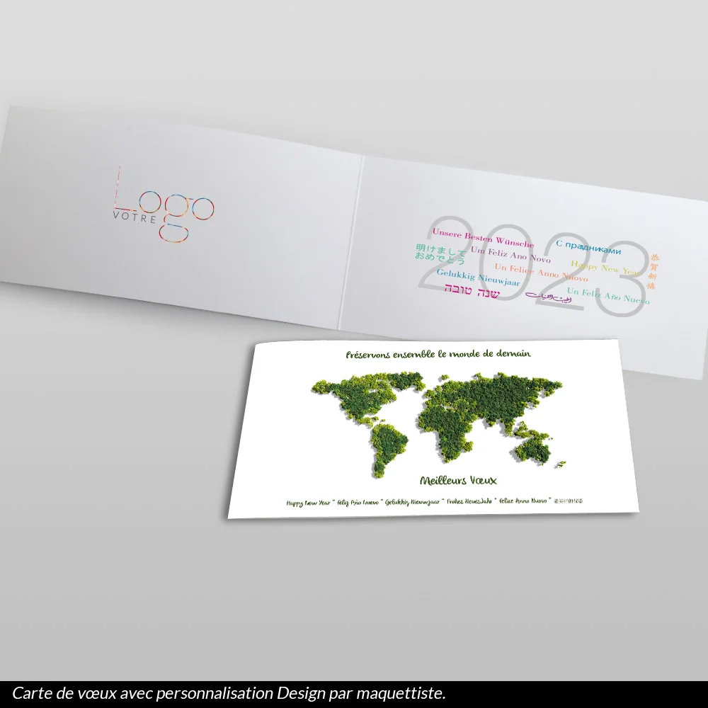 Carte de voeux 2023 - Forêts