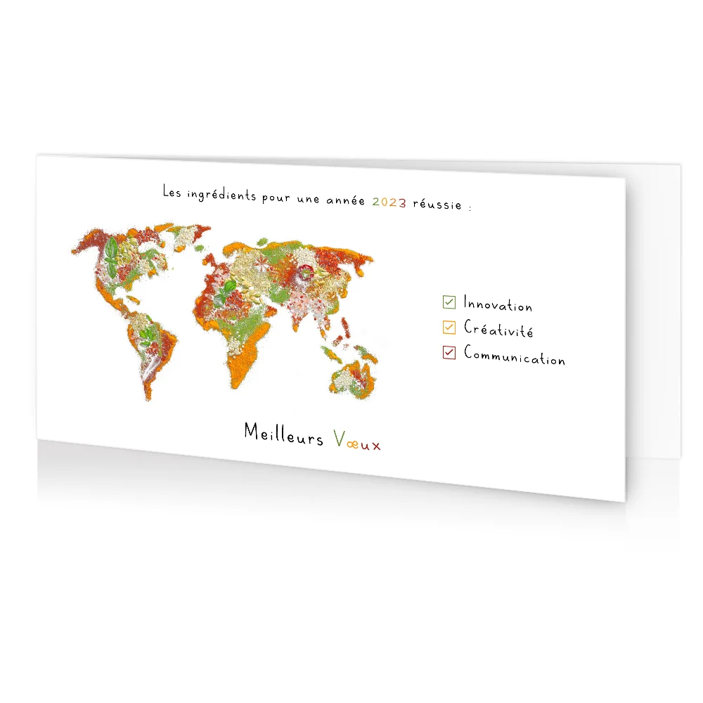 Carte de voeux 2023 - Épices