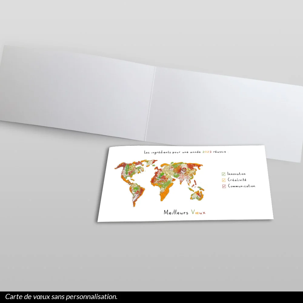 Carte de voeux 2023 - Épices