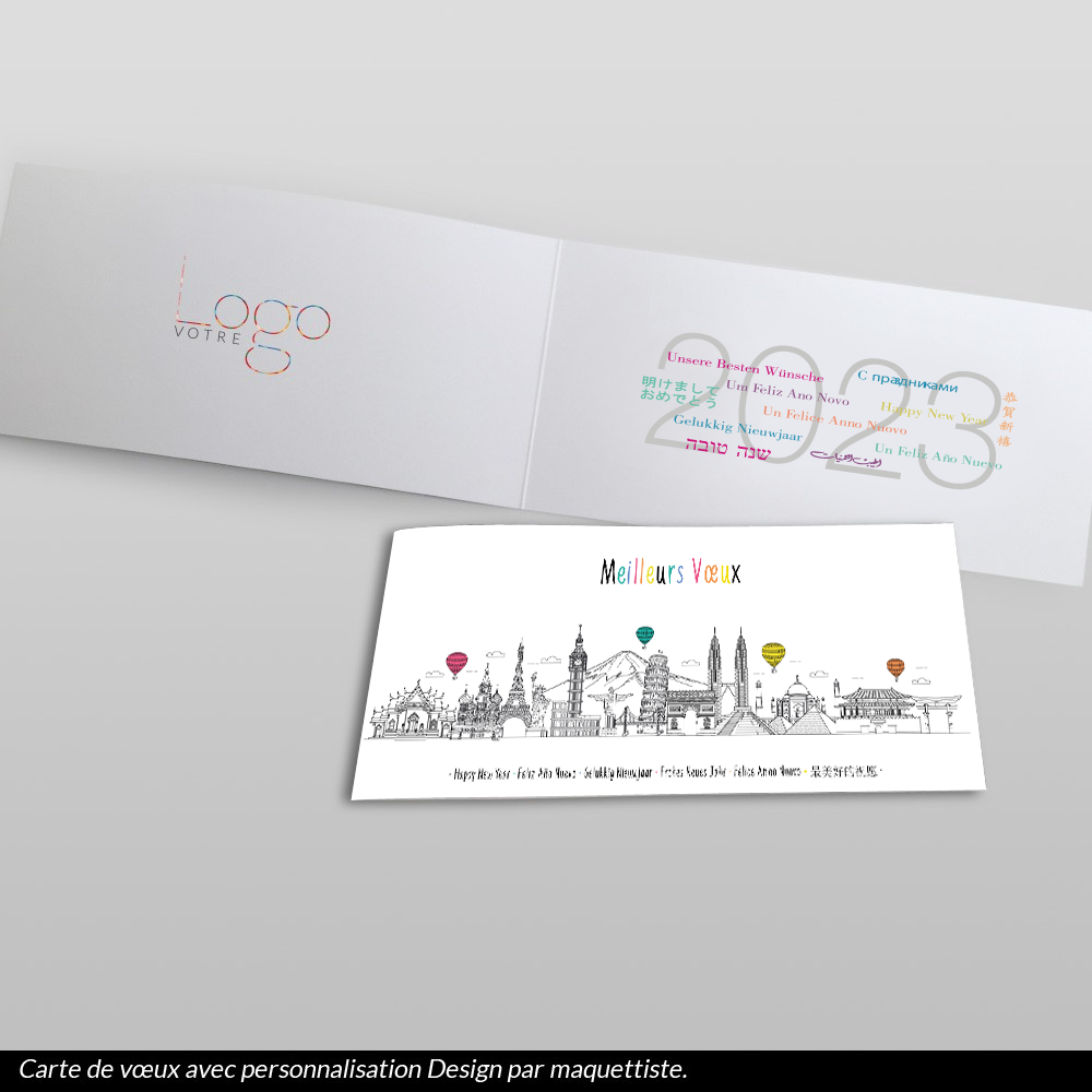 Carte de voeux 2023 Envol