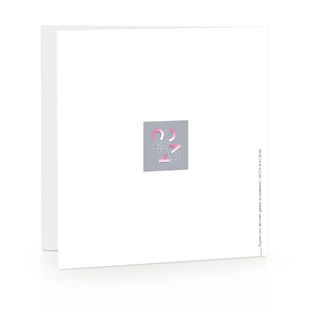 Carte de voeux 2023 - Cubiste