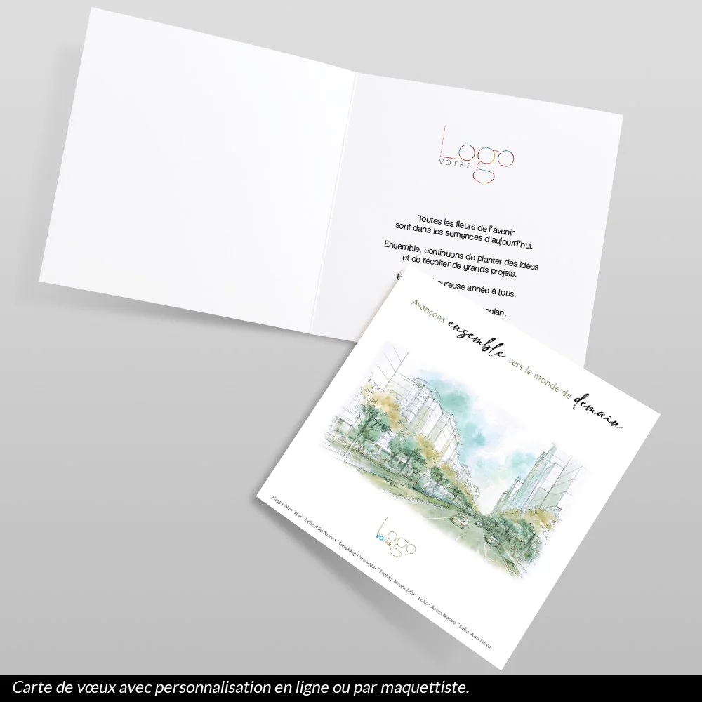 Carte de voeux 2023 - Croquis