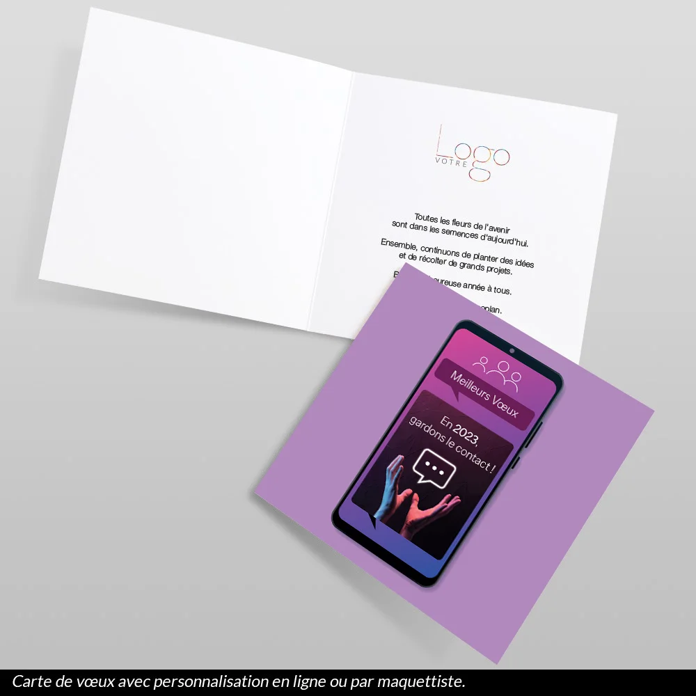 Carte de voeux 2023 - Poignée