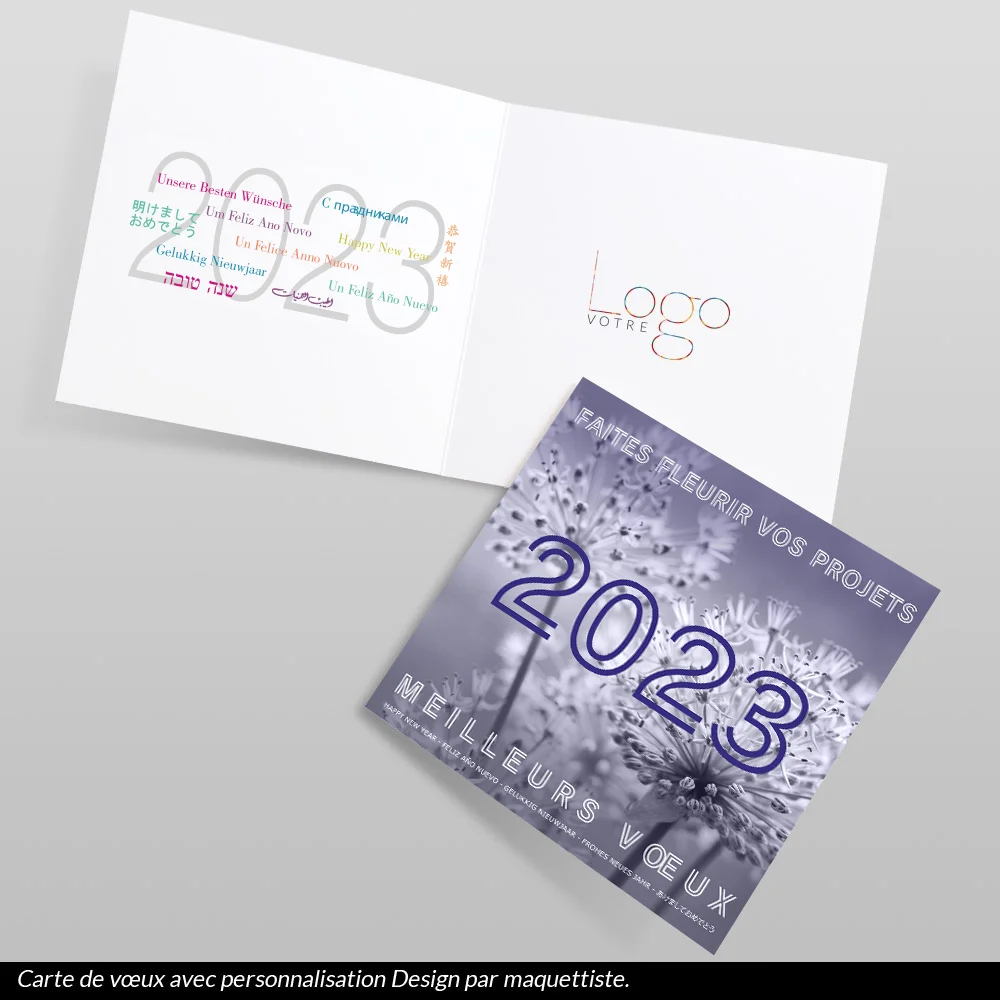 Carte de voeux 2023 - Pissenlit