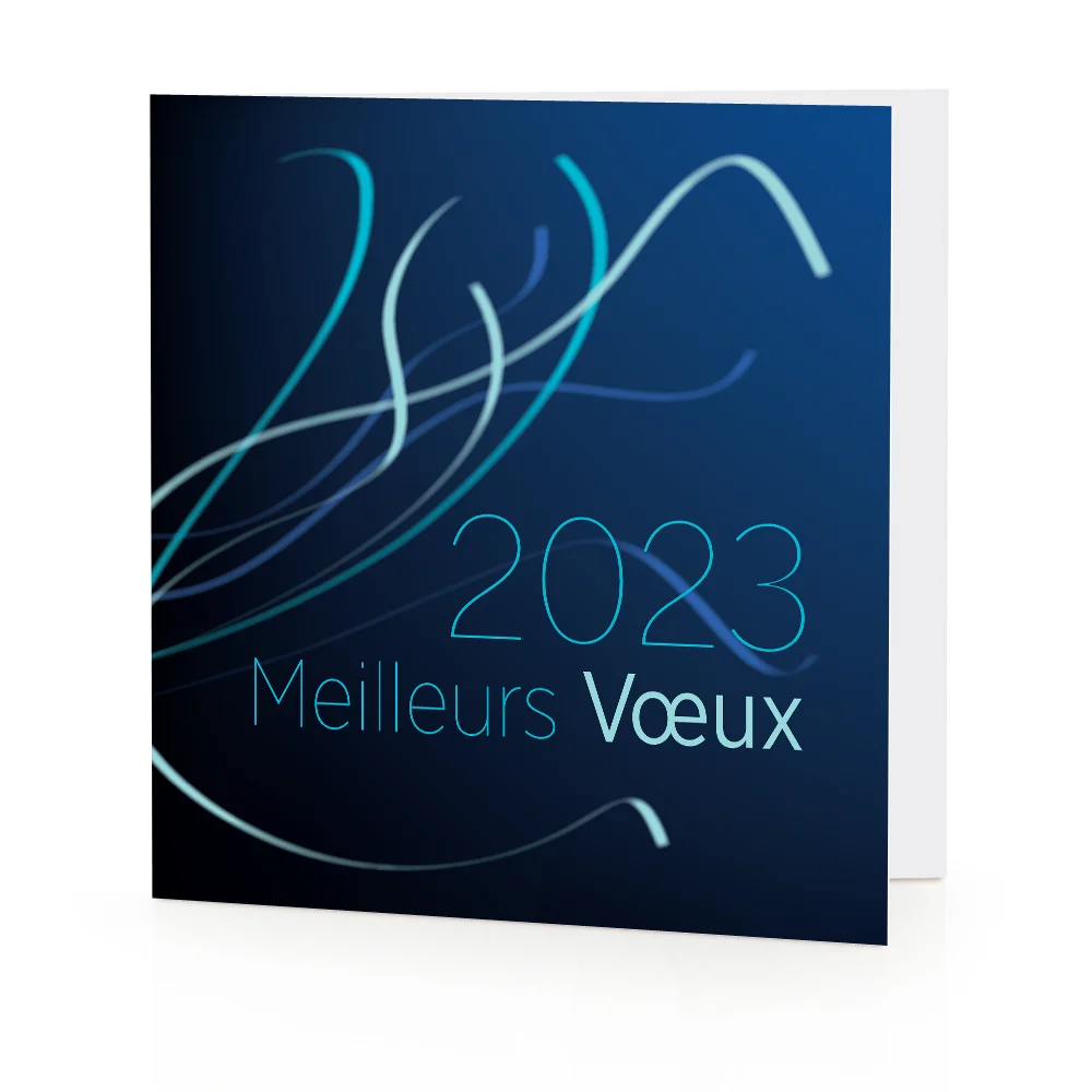 Carte de voeux 2023 - Rubans Bleus