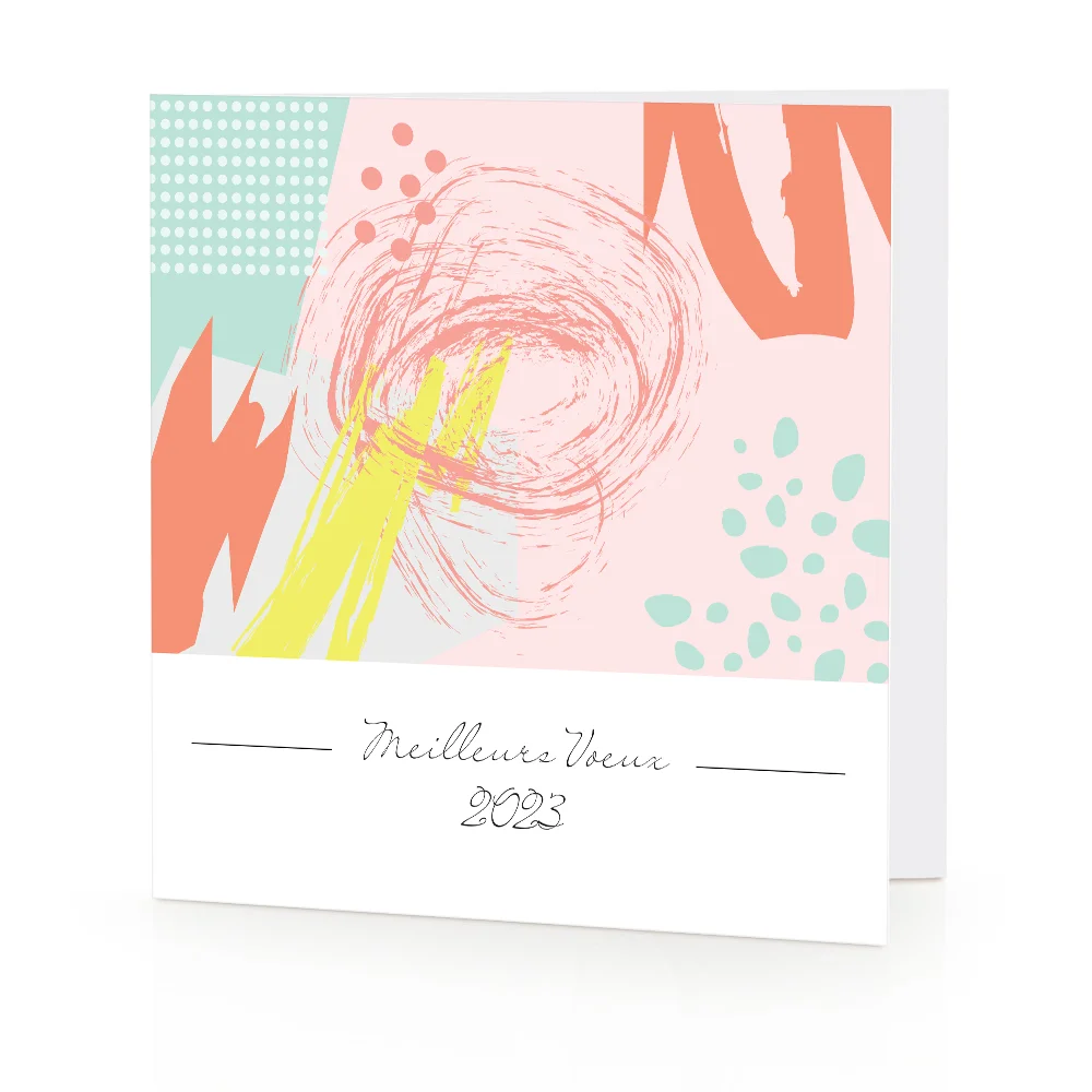 Carte de voeux 2023 - Splash