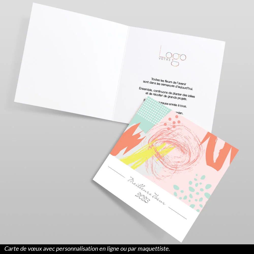 Carte de voeux 2023 - Splash