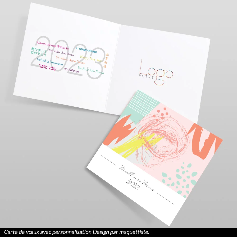 Carte de voeux 2023 - Splash