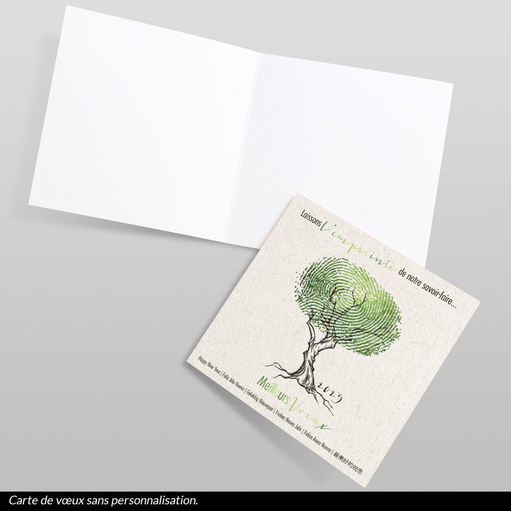 Carte de voeux 2023 - L'Empreinte