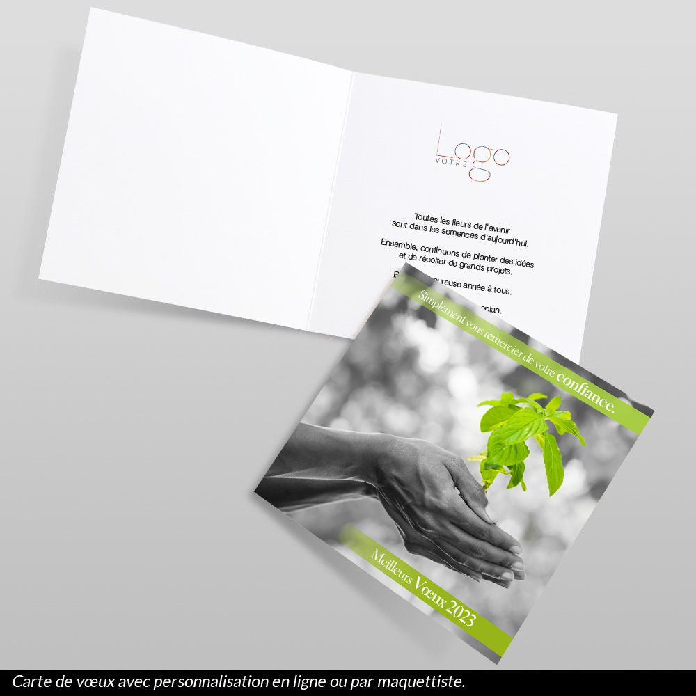 Carte de voeux 2023 - Merci