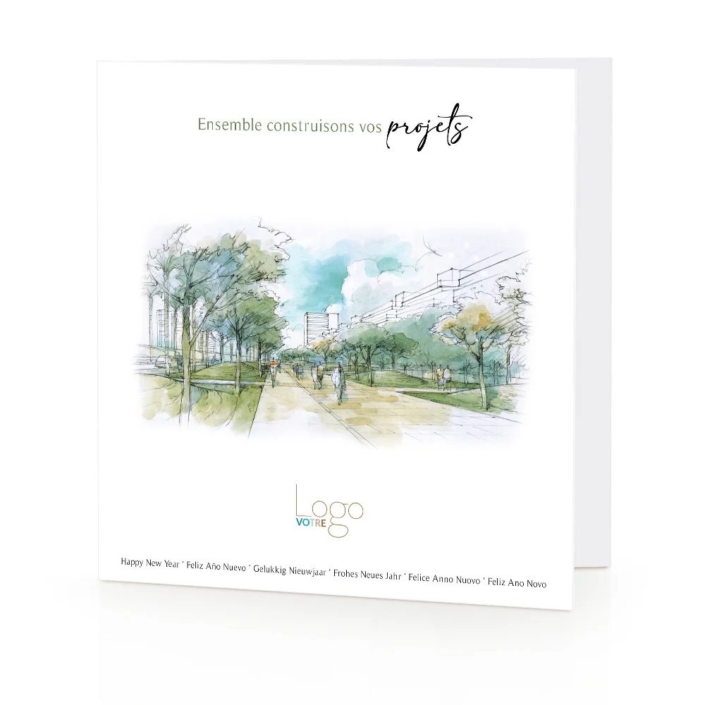 Carte de voeux 2023 - Trajet