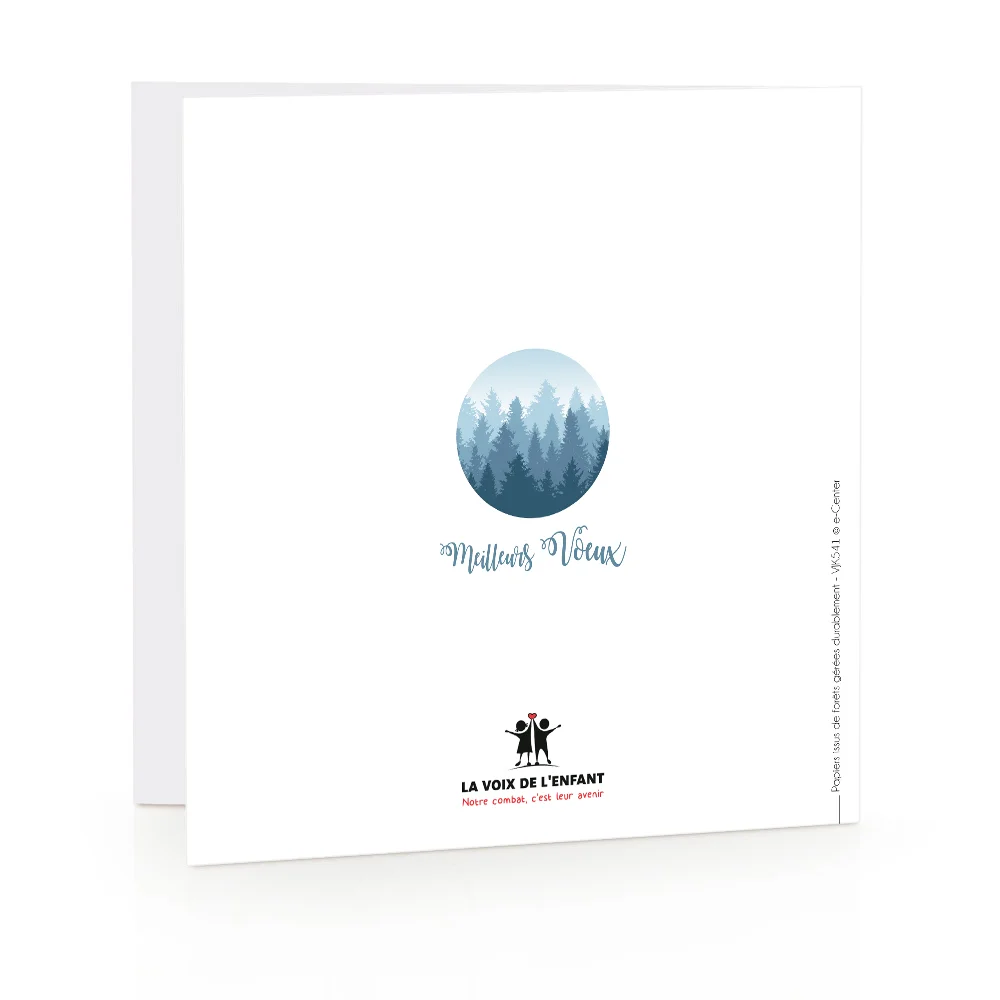 Carte de voeux 2023 - Forêt