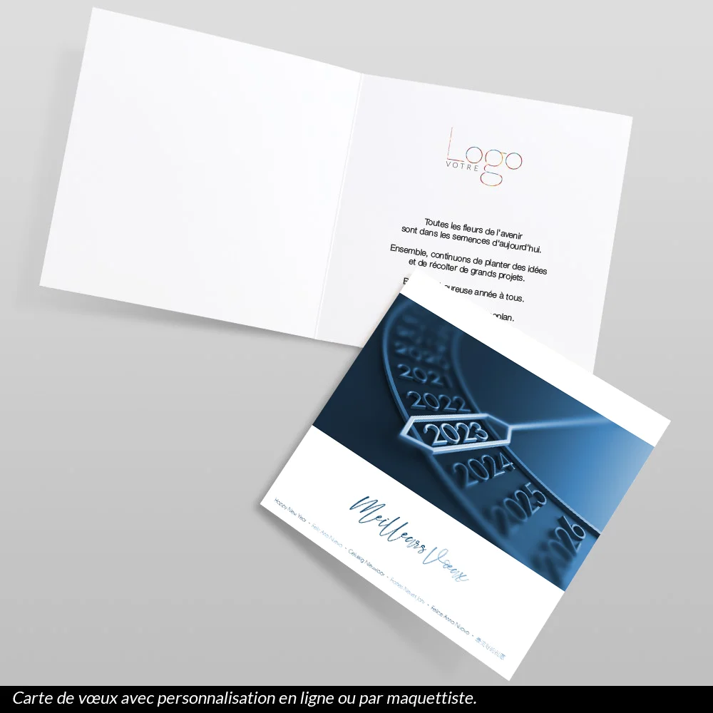 Carte de voeux 2023 - Aiguille