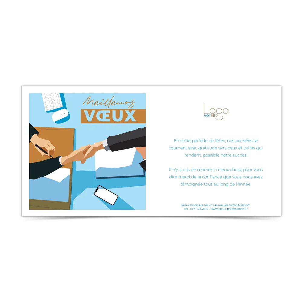 Carte de voeux 2023 Statique - Collaboration