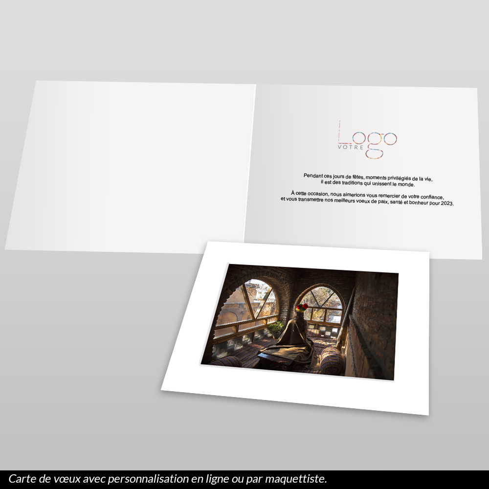 Carte de voeux carré 2023 18x24 FH5