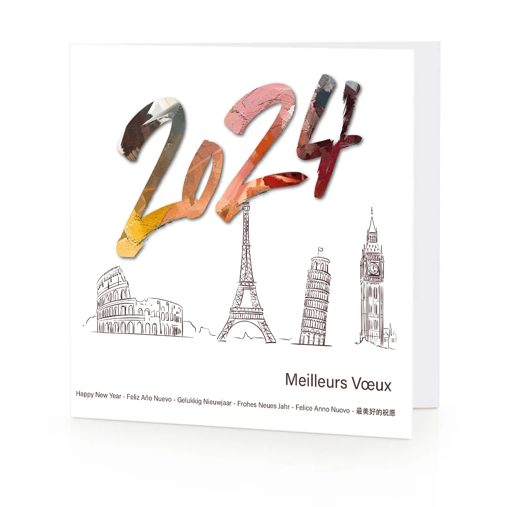 Carte de voeux 2024 - Brush