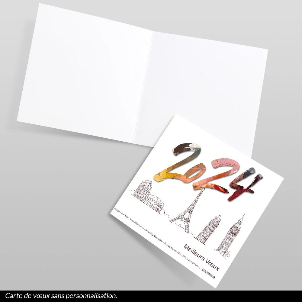 Carte de voeux 2024 - Brush