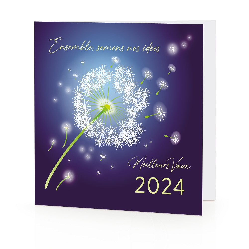 Carte de voeux 2024 Souffle