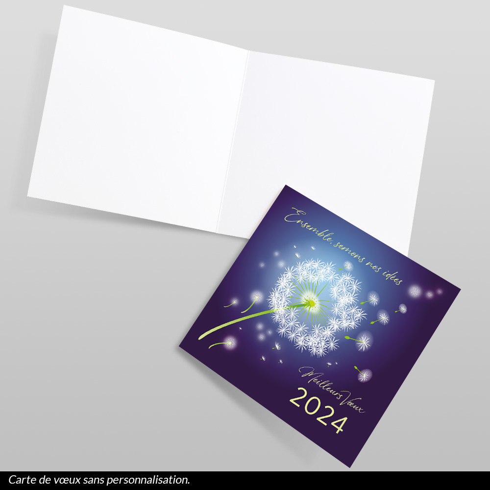 Carte de voeux 2024 Souffle