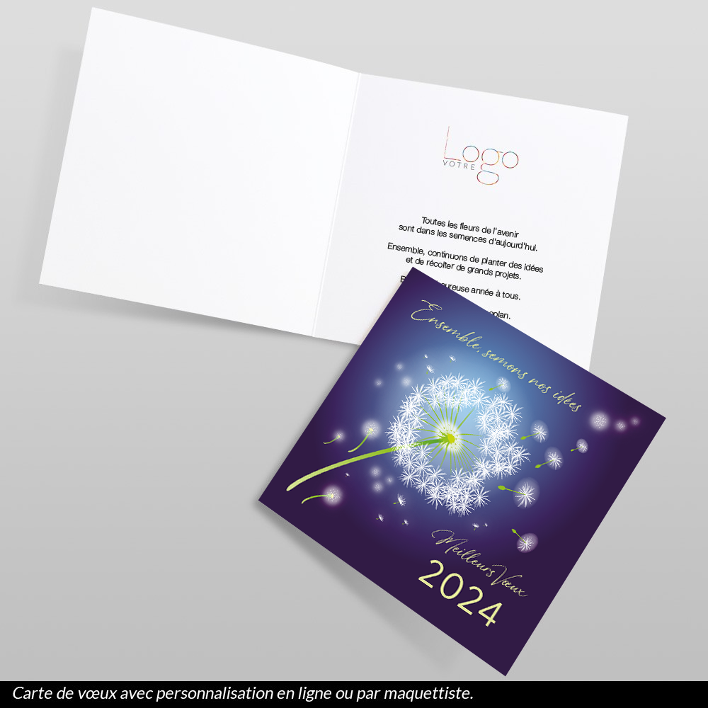 Carte de voeux 2024 Souffle