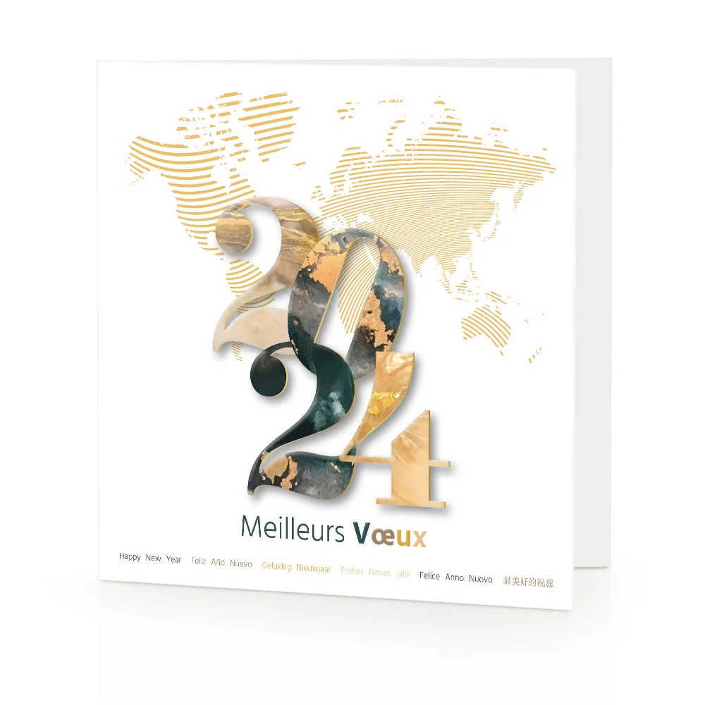 Cartes de vœux 2024 International 