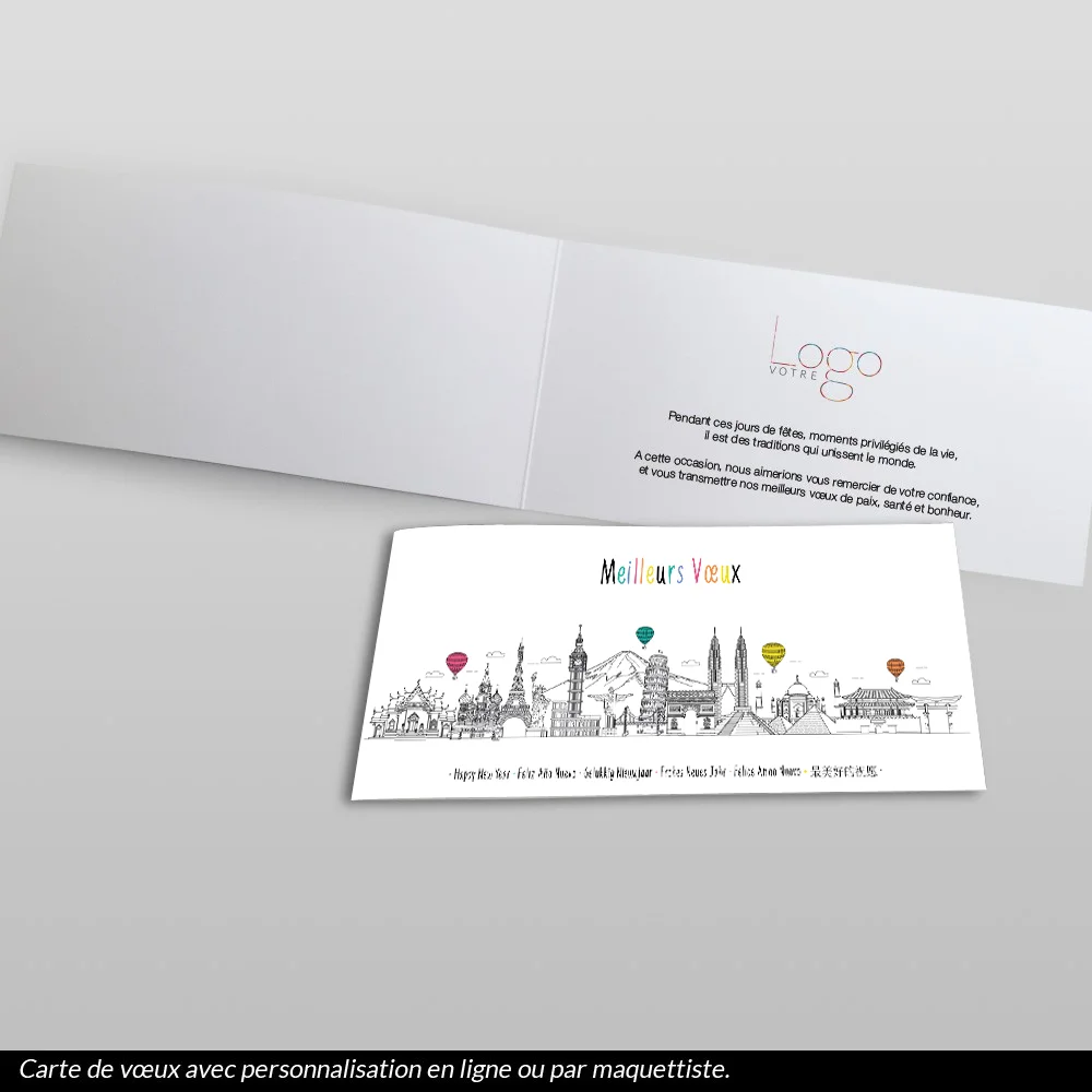 Carte de voeux 2024 Envol