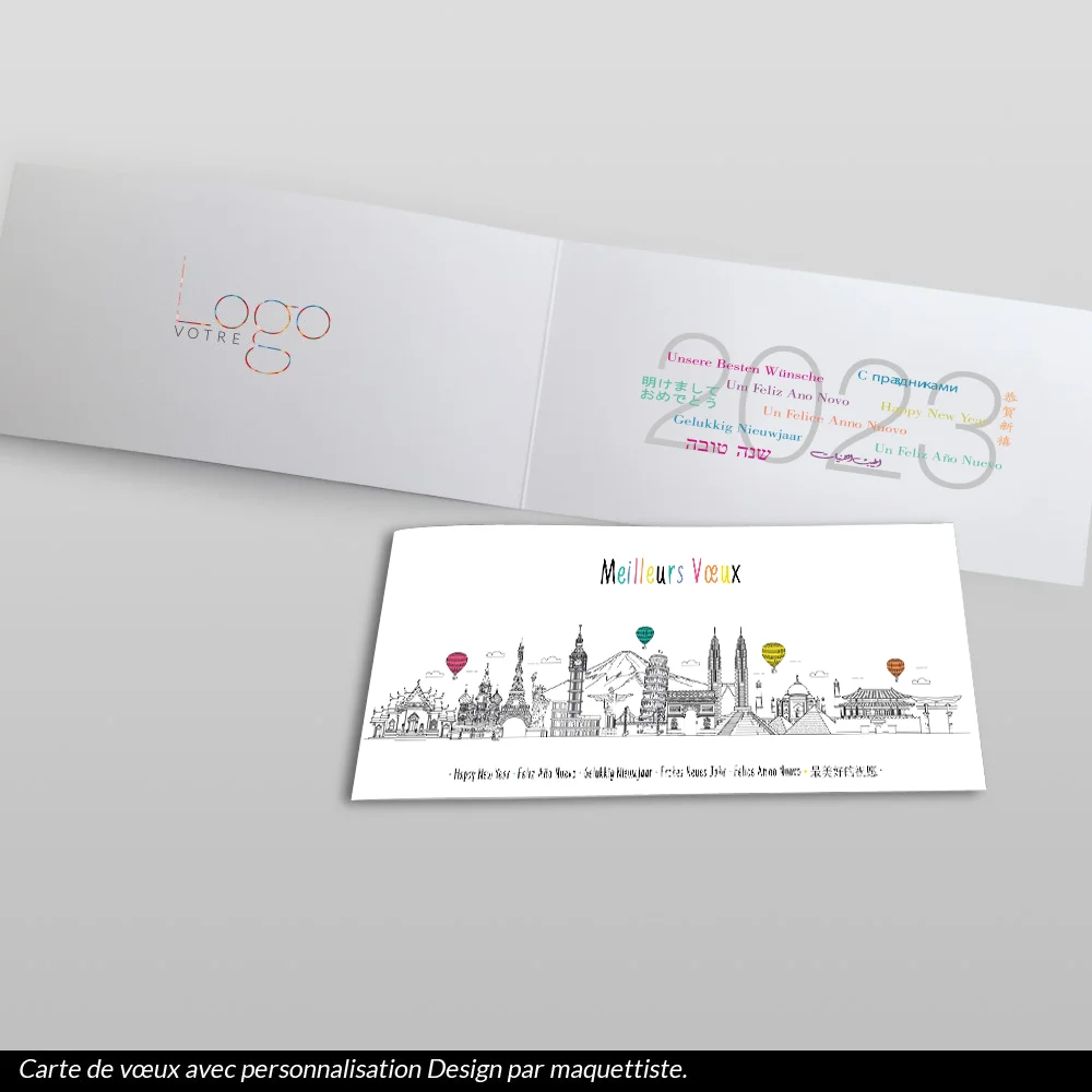 Carte de voeux 2024 Envol