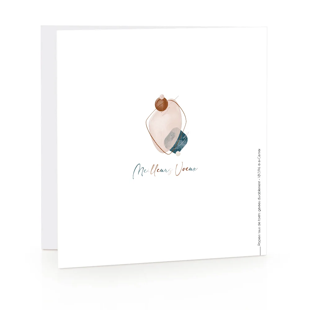 Carte de voeux 2024 Pastel