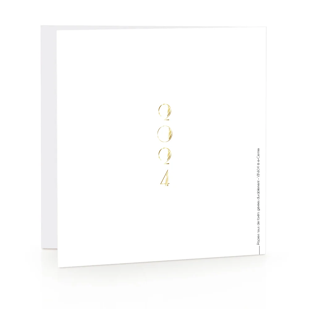 Carte de voeux 2024 Art Déco