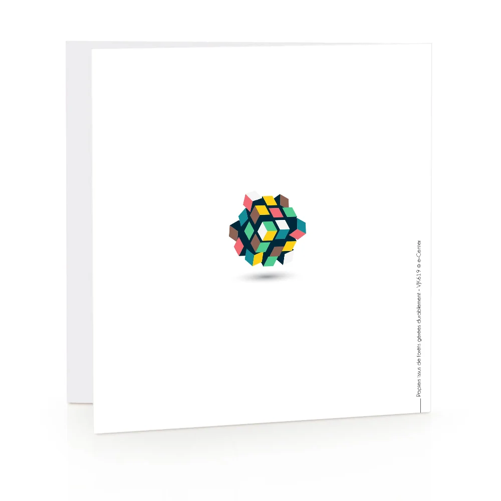 Carte de voeux 2024 Cube