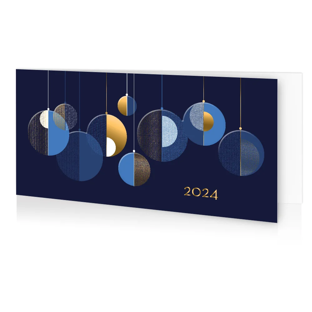 carte de voeux 2024 Cercles