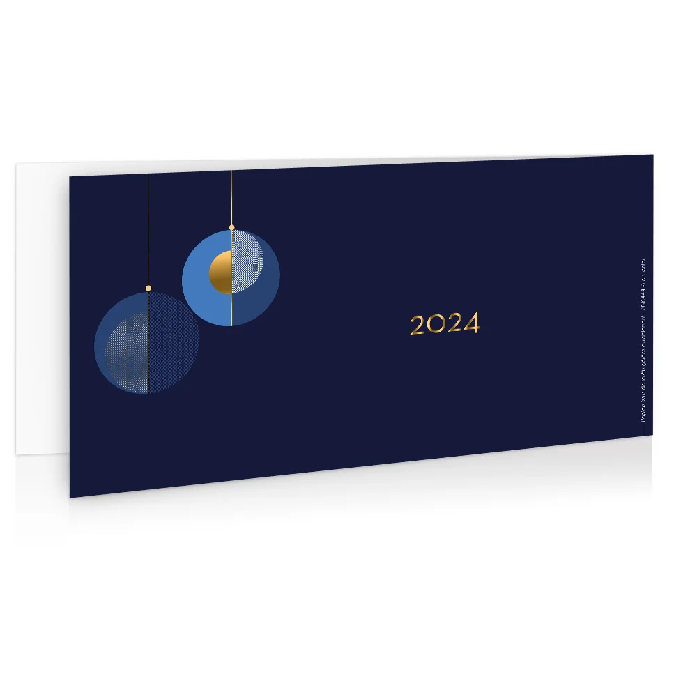 carte de voeux 2024 Cercles